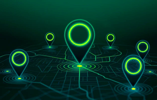 Mapa com Pontos de Localização